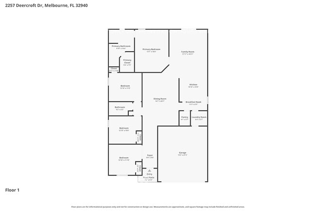 2257 Deercroft Dr in Melbourne, FL - Building Photo - Building Photo