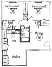 Guild Park Apartments in San Antonio, TX - Building Photo - Floor Plan