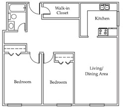 Renaissance Apartments and Towers in Hammond, IN - Building Photo - Floor Plan