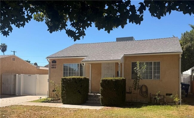 property at 6853 Matilija Ave