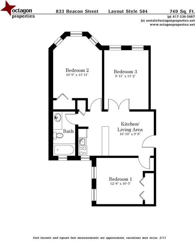 property at 833 Beacon St