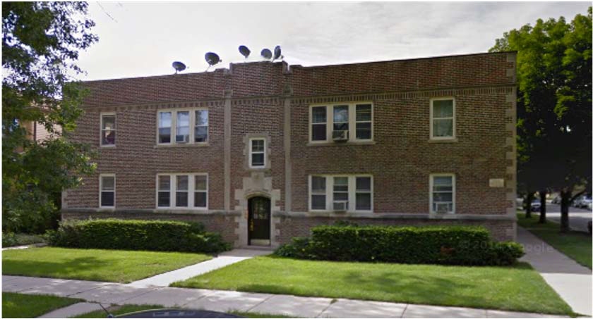 5255-5257 W Fletcher St in Chicago, IL - Foto de edificio