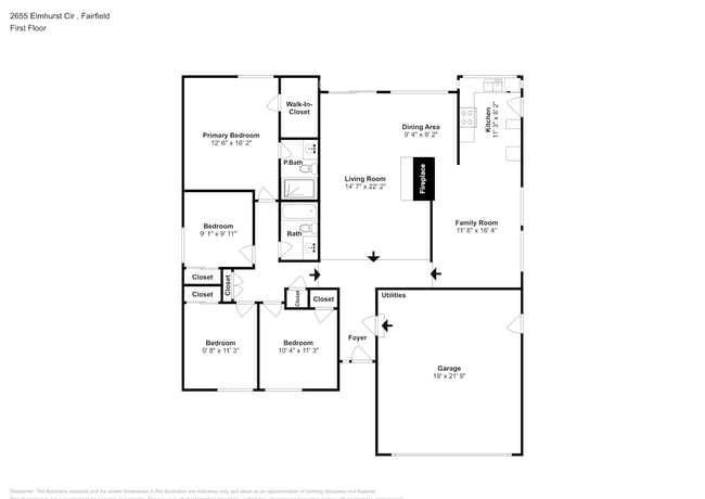 2655 Elmhurst Cir in Fairfield, CA - Building Photo - Building Photo