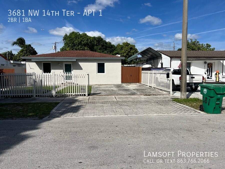 3681 NW 14th Terrace in Miami, FL - Building Photo
