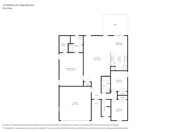 147 Wellshire Dr in Kings Mountain, NC - Foto de edificio - Building Photo