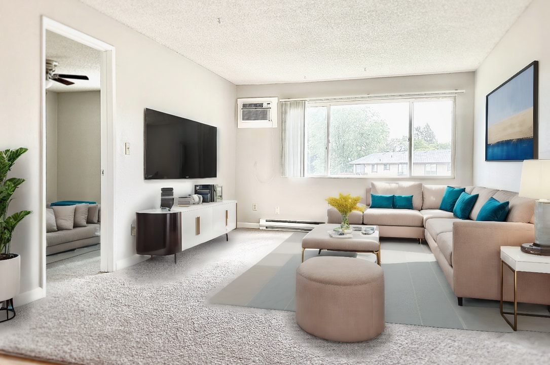 Adams Square in Spokane, WA - Foto de edificio