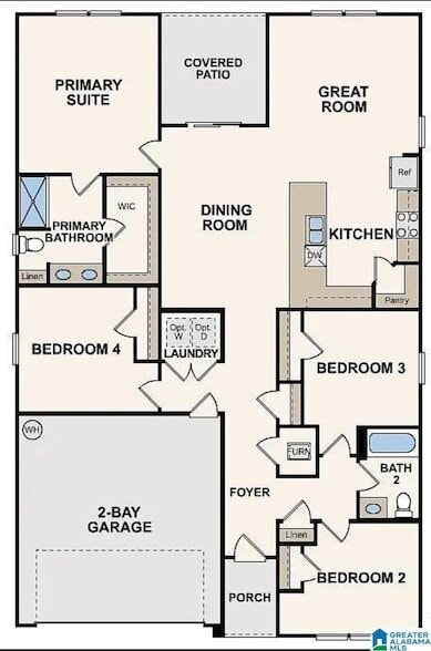 284 Orchid Ln, Unit 02-0405 in Lincoln, AL - Building Photo - Building Photo