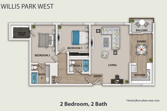 Willis Park West in Sherman Oaks, CA - Building Photo - Floor Plan