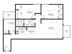 Park Plaza in Ann Arbor, MI - Foto de edificio - Floor Plan