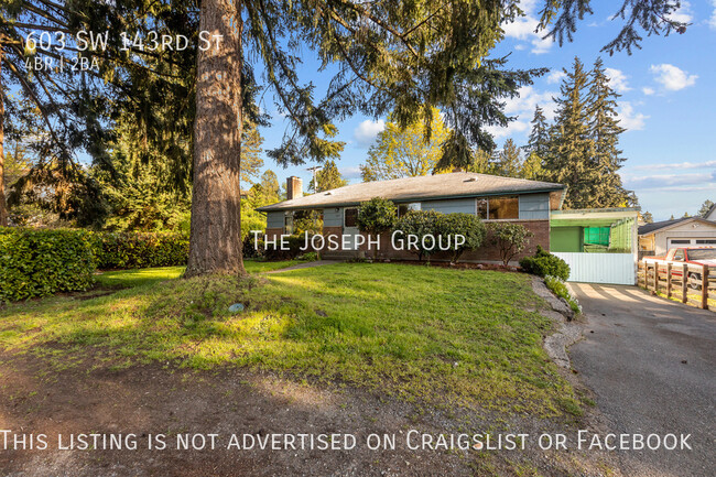 property at 603 SW 143rd St