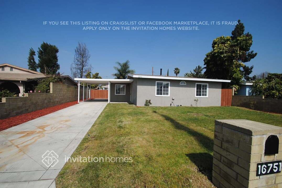 16751 E Cypress St in Covina, CA - Building Photo