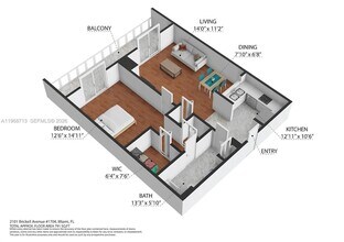 2101 Brickell Ave, Unit 1704 in Miami, FL - Building Photo - Building Photo