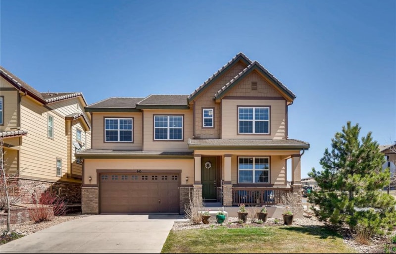 645 Tiger Lily Way in Highlands Ranch, CO - Building Photo