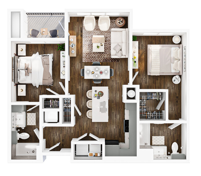 Snowden Living in San Antonio, TX - Foto de edificio - Floor Plan