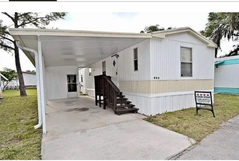 803 Ontario St in Wildwood, FL - Foto de edificio