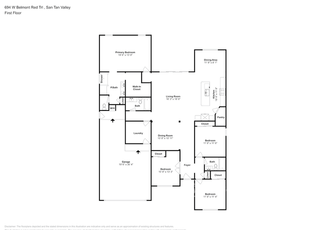 694 W Belmont Red Trail in San Tan Valley, AZ - Building Photo - Building Photo