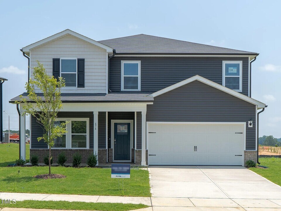 676 White Birch Ln in Angier, NC - Building Photo