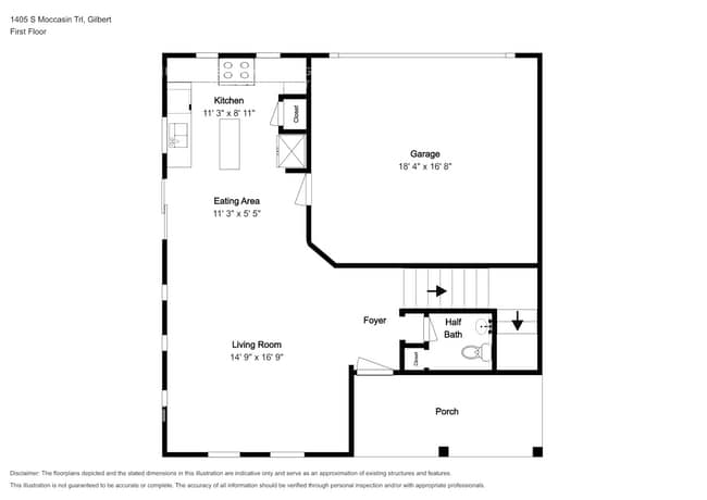 1405 S Moccasin Trail in Gilbert, AZ - Building Photo - Building Photo