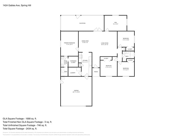 1424 Gables Ave in Spring Hill, FL - Building Photo - Building Photo