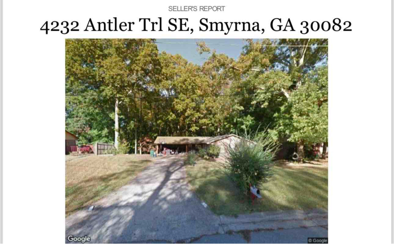 4232 Antler Trail in Smyrna, GA - Building Photo