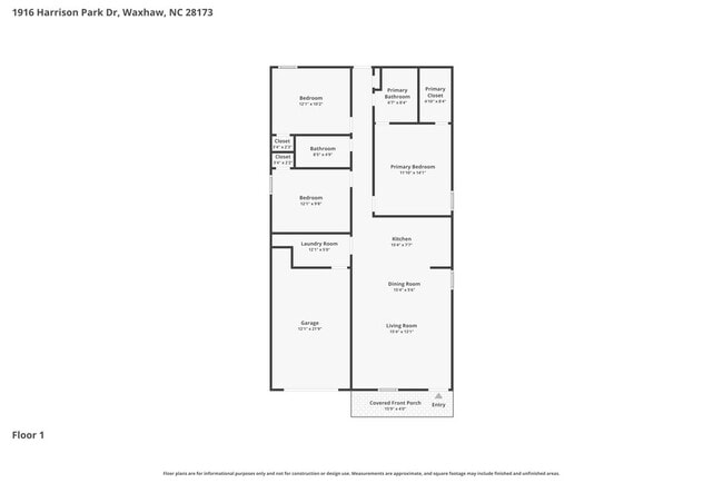 1916 Harrison Park Dr in Waxhaw, NC - Building Photo - Building Photo