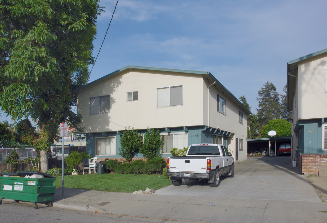 45 Cleveland Ave in San Jose, CA - Building Photo