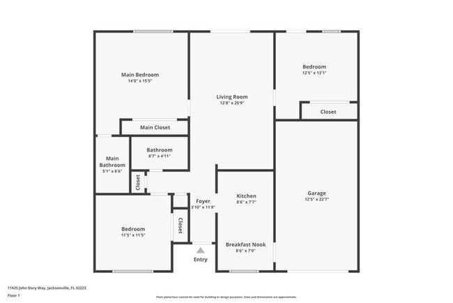 11425 John Dory Way in Jacksonville, FL - Foto de edificio - Building Photo