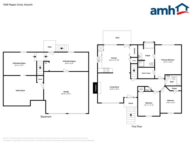 1028 Pepper Cir NW in Acworth, GA - Foto de edificio - Building Photo