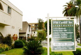Lido Apartments - 3720 Cardiff Avenue in Los Angeles, CA - Foto de edificio - Building Photo