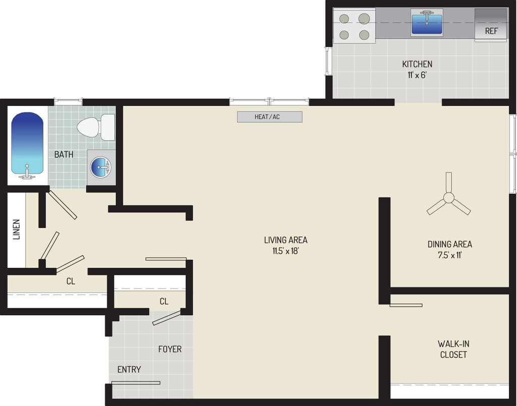 Kaywood Gardens Apartments in Mount Rainier, MD