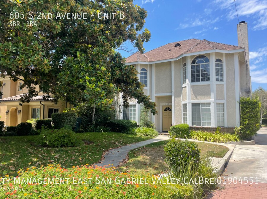 605 S 2nd Ave in Arcadia, CA - Building Photo