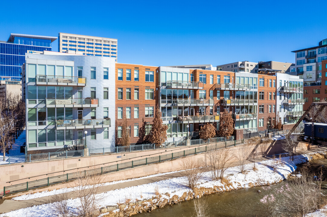 The Delgany Lofts Riverfront Park in Denver, CO - Building Photo