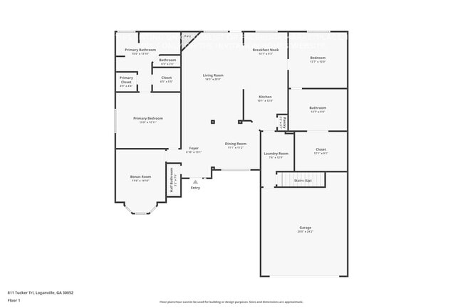 811 Tucker Trail in Loganville, GA - Foto de edificio - Building Photo