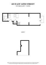 422 East 14th Street in New York, NY - Building Photo - Floor Plan