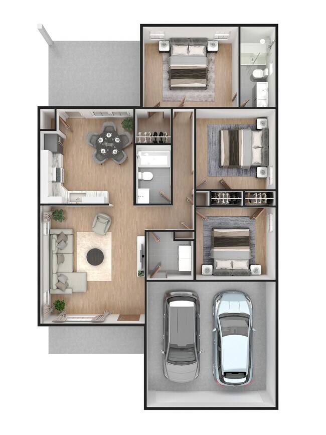 Woodland Park Single Family Homes in Georgetown, KY - Foto de edificio - Floor Plan