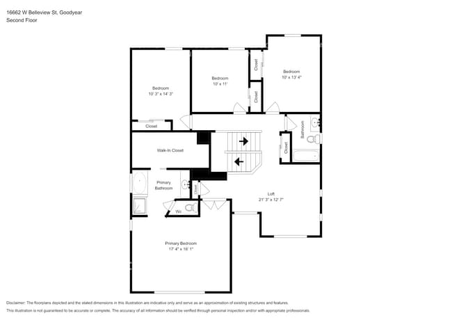 16662 W Belleview St in Goodyear, AZ - Foto de edificio - Building Photo