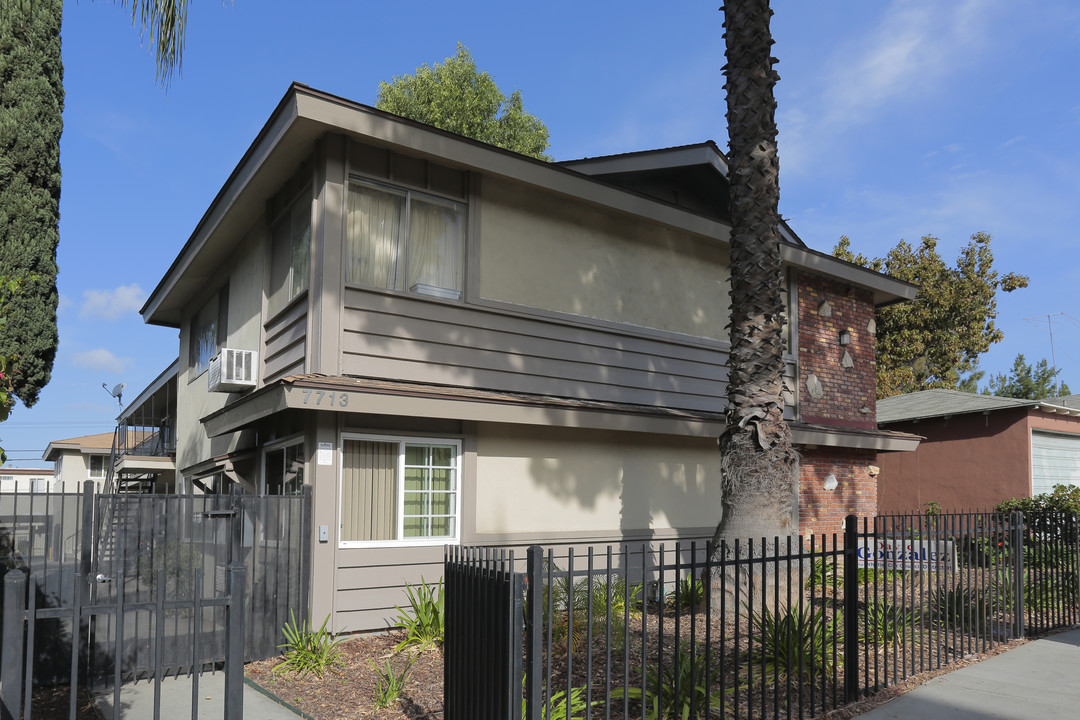 7713 Milton Ave in Whittier, CA - Building Photo