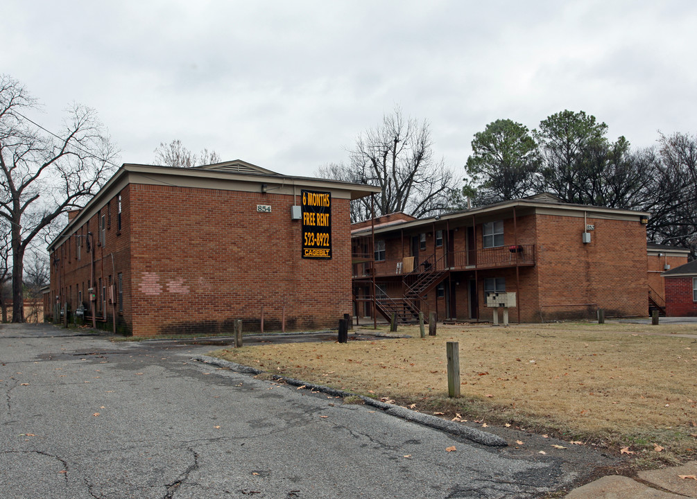 Crockett Place Apartments in Memphis, TN - Foto de edificio