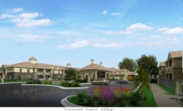 Pearland Senior Village in Pearland, TX - Foto de edificio - Building Photo