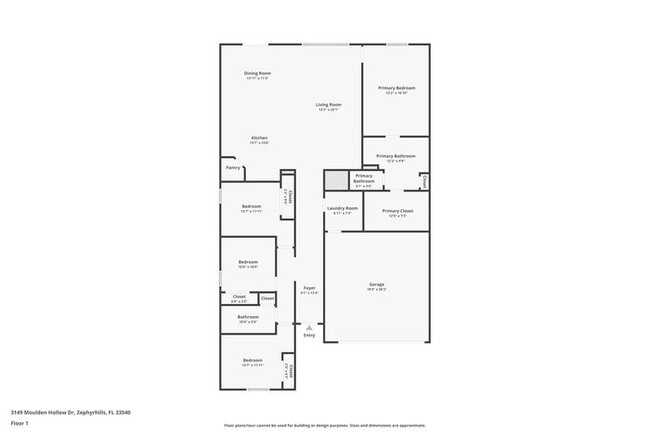 3149 Moulden Hollow Dr in Zephyrhills, FL - Building Photo - Building Photo