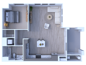Continental Villages in Moreno Valley, CA - Foto de edificio - Floor Plan