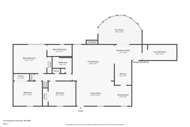 52 Crossgates Dr in Brandon, MS - Foto de edificio - Building Photo