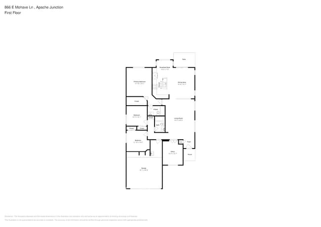 866 E Mohave Ln in Apache Junction, AZ - Foto de edificio - Building Photo