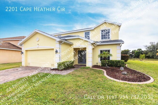 property at 2201 Cape Heather Cir