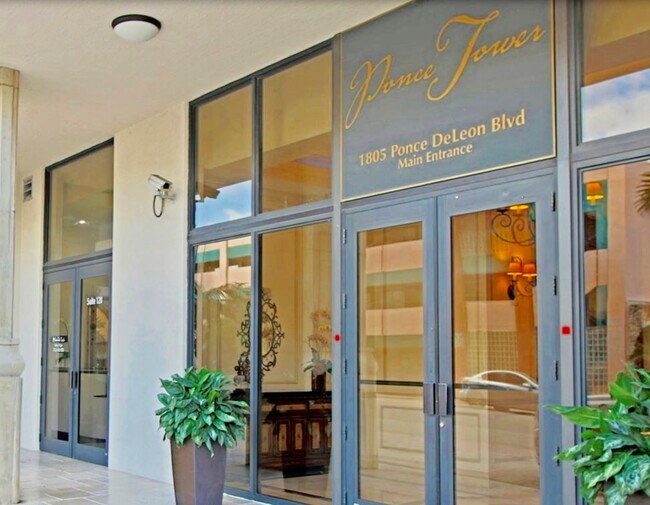 1805 Ponce de Leon Blvd, Unit 821 in Coral Gables, FL - Building Photo - Building Photo