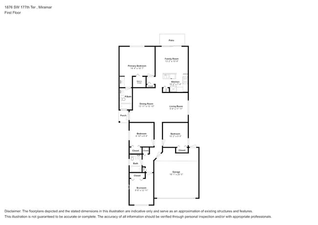 1876 SW 177th Terrace in Miramar, FL - Building Photo - Building Photo