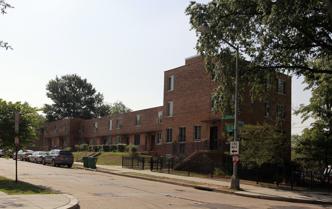 Langston Terrace in Washington, DC - Building Photo