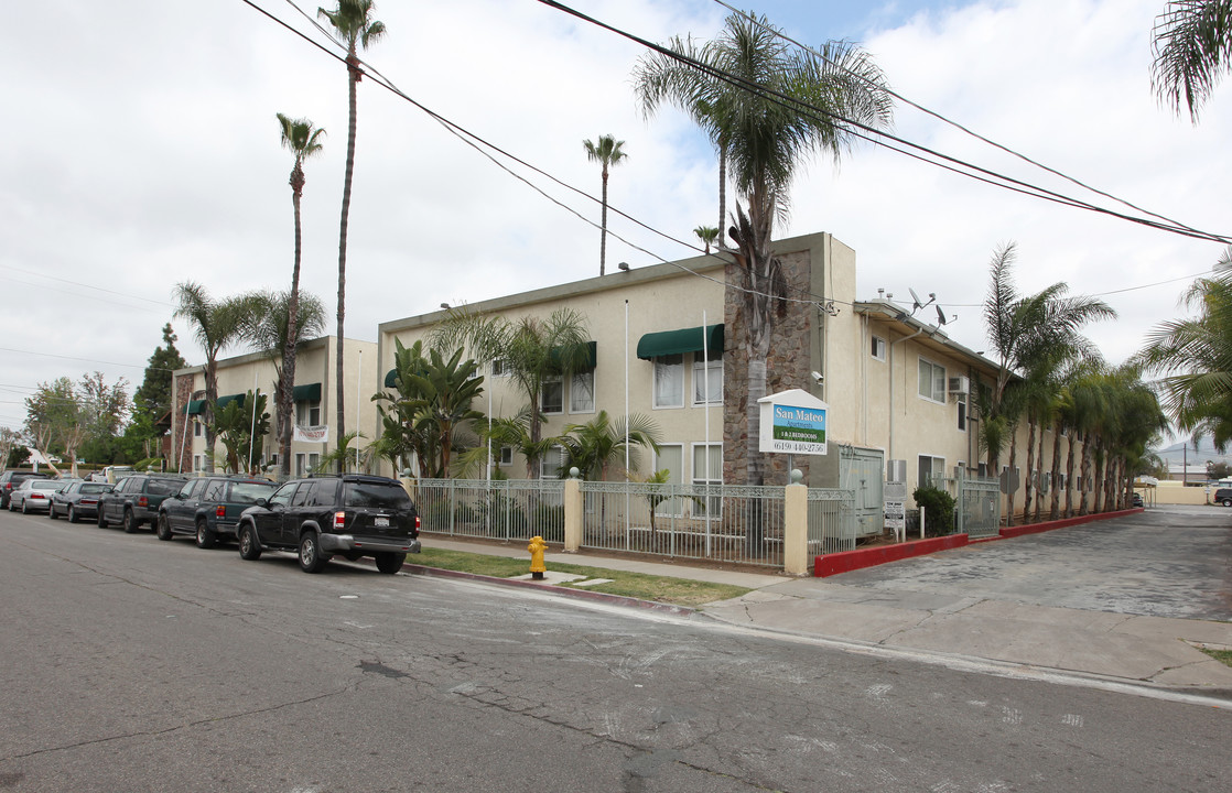 San Mateo Apartments in El Cajon, CA - Building Photo