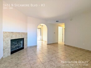 1451 N Sycamore Blvd, Unit #3 in Tucson, AZ - Building Photo - Building Photo