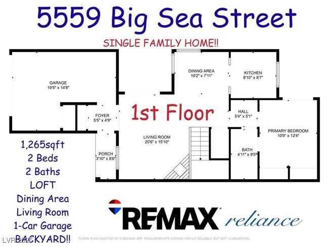 5559 Big Sea St in Las Vegas, NV - Building Photo - Building Photo